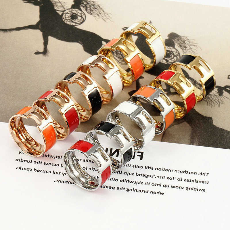 Ring Wedding Woman Jewelry 6mm Wide Letters Ring Men Rings For Ladies mans colors size 5-11 S260916G2MD