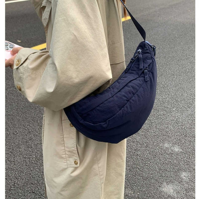 and Versatile Hobo Bag Simple An Elegant Casual Crossbody Bag That Fashionable and Lightweight Suitable Shoulder Bag H260916