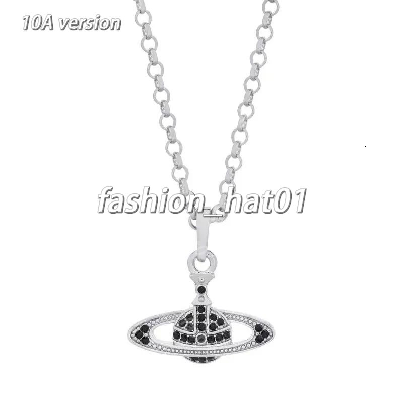 2026 AAA hot sales designer planet pendant Viviane necklace for women stainless steel Vivienes accessories jewelry gift 578