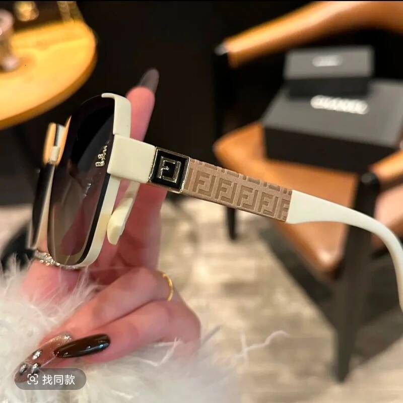 F New Fashion UV400 Light Luxury Sunglasses High Quality Personality Trend Women's Men's Ladies Sun Glasses J260916