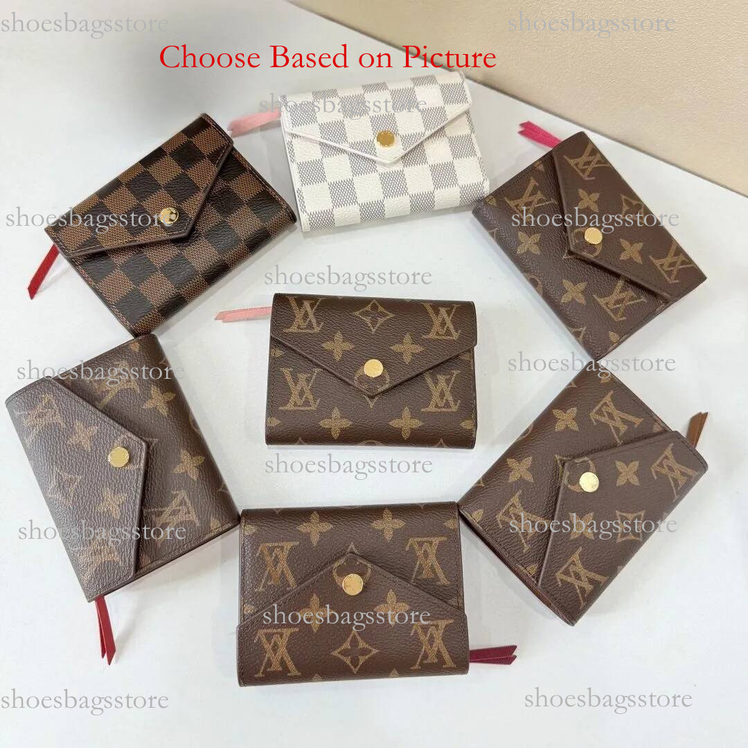 Designer Wallet M41938 Victorine Coin Purse Women Multicolor Zipper Card Holder Luxury Short Wallets Classic Style