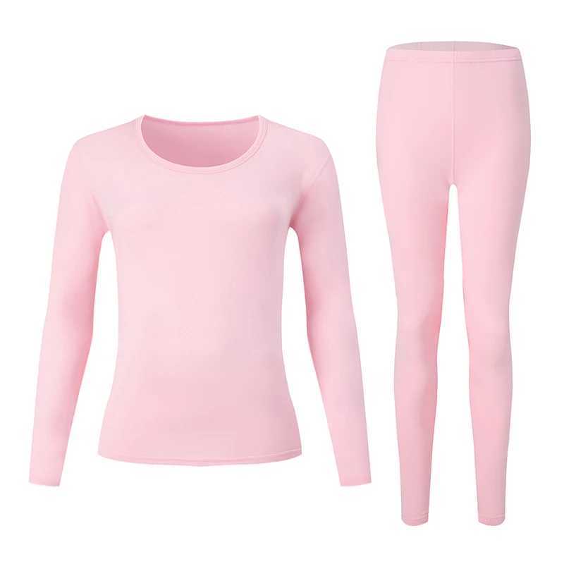 Women's thermal underwear Winter 2/4-piece Autumn Women's And And Teenagers' Round Neck Fashionable Warm Underwear Set Comfortable Sl