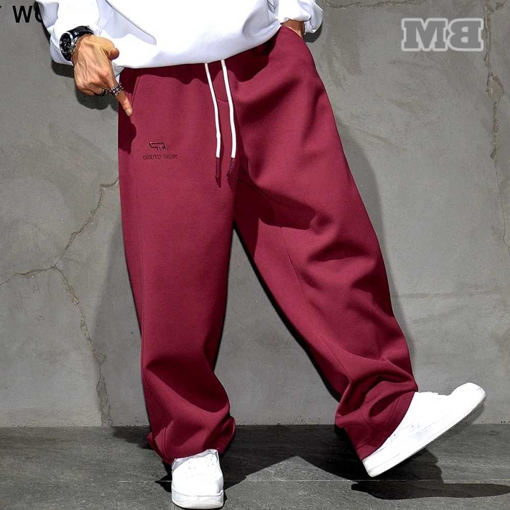Quality High American Sweatpants Streetwear Mens Clothing Korean Fashoin Sport Baggy Pants Hip Hop Joggers Male Kpop Trousers D260916