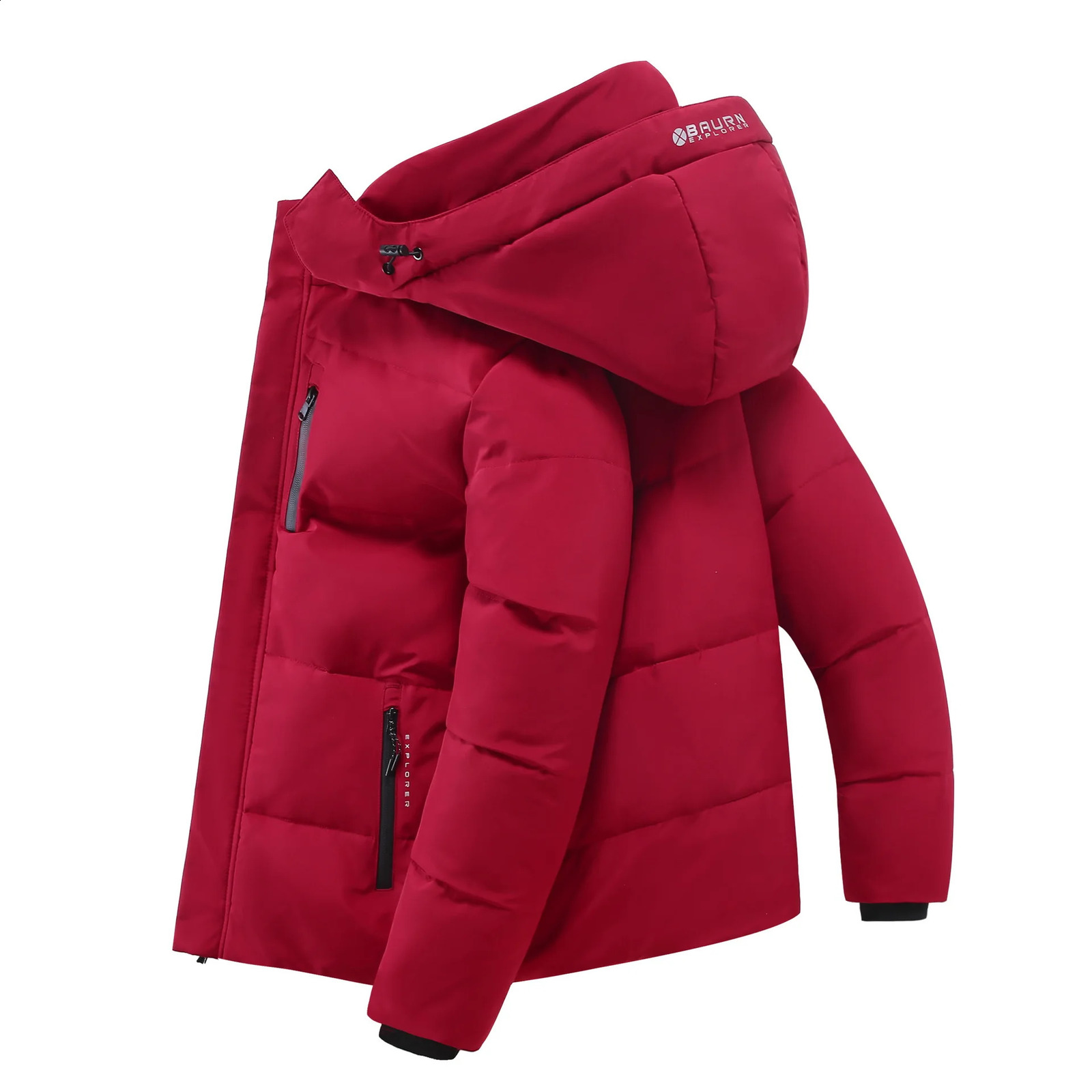 Winter Men Hooded Casual Short Puffer Jackets Man White Duck Down Coats Quality Male Outdoor Windproof Thicker Warm Parkas 5 260916