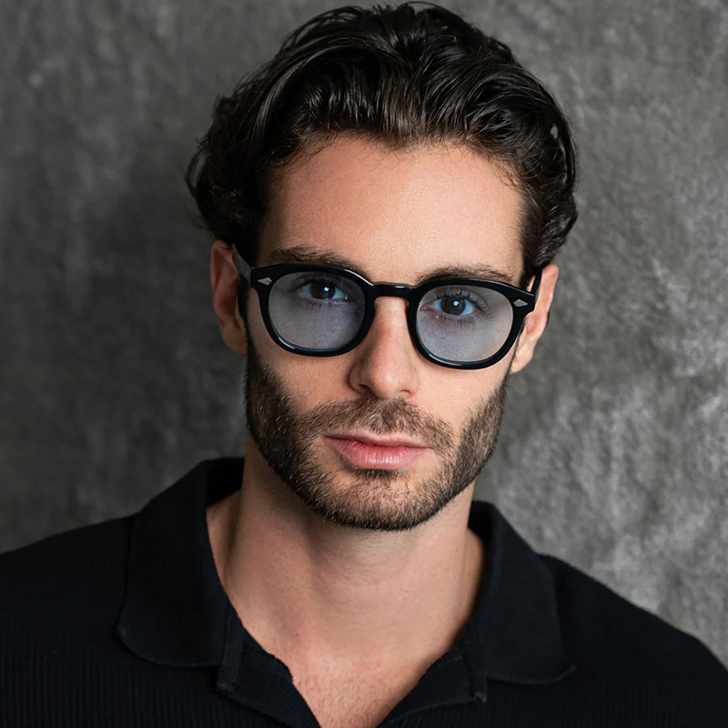 2026 New European and American Men's Anti-UV fashion Glasses retro Rice Nail Driving Casual Sunglasses Women
