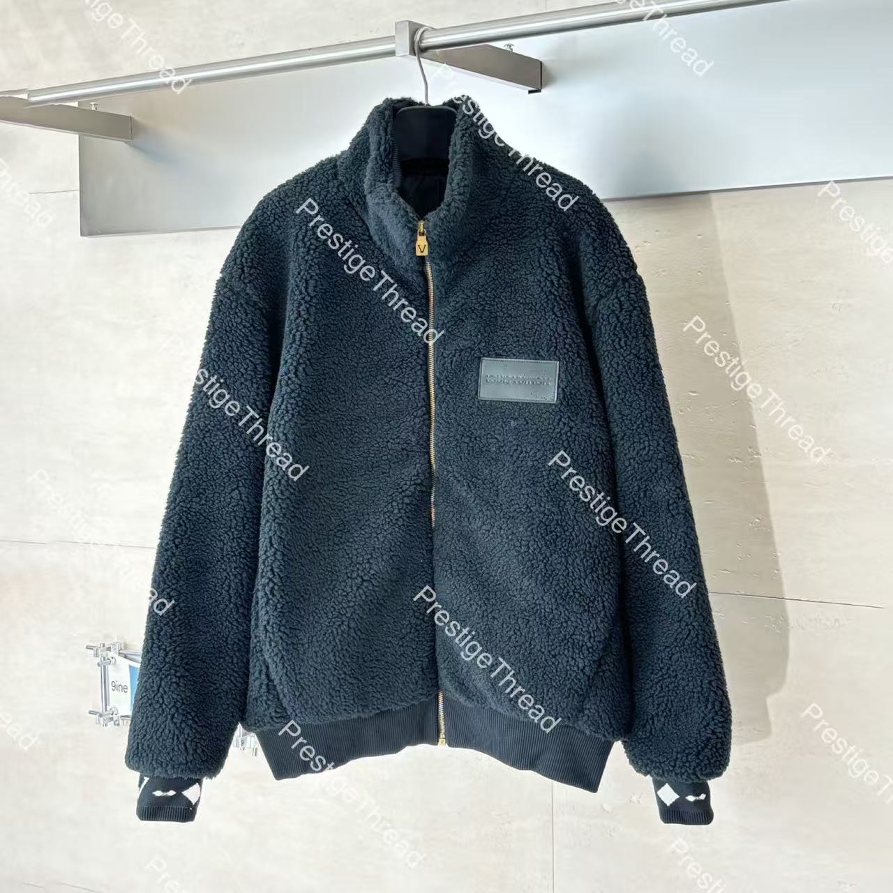 High-End Lamb Wool Zipper Cardigans - Stand Collar, Loose Fit, Warm Spring & Autumn Tops for Men and Women