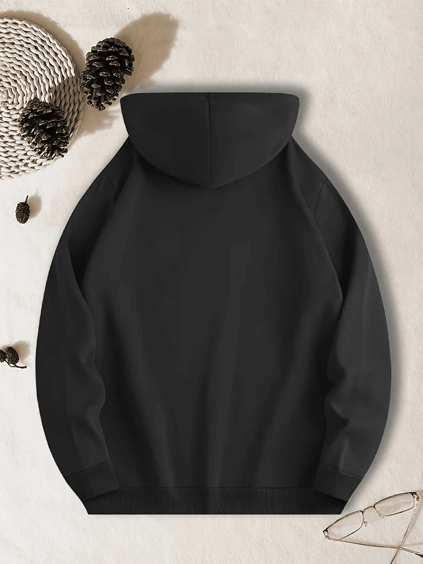 Is Moose Mens Loose The Pullover Hoodie Cute Cartoon Moose Animal Funny Slogan Graphic Hooded Sweatshirt Kangaroo Pocket Loose Fit Casual Wildlife S