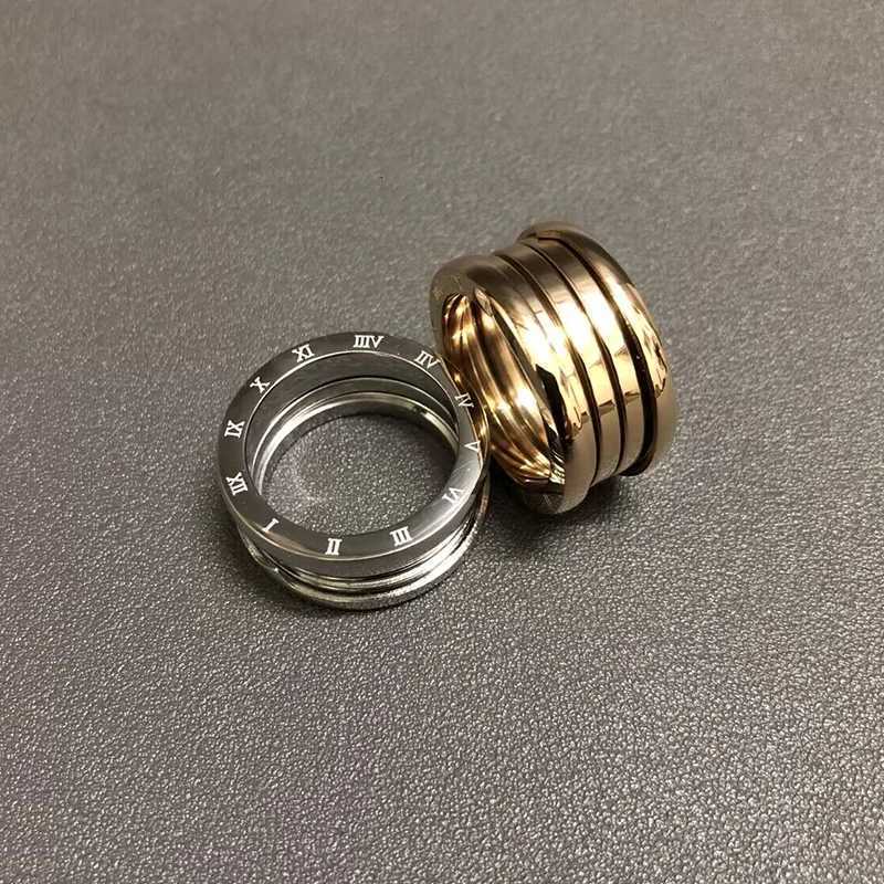 Band Plain Ring Spring Rings For Women Stainless Steel Couple wedding Men Casual Finger Ring Party Jewelry Giftw Solid S260916KK8P