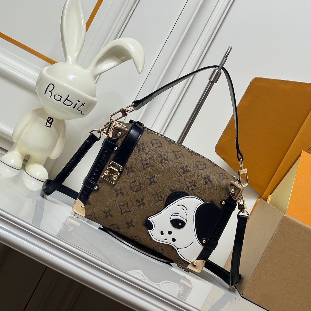 10A Luxury Designer bag Womens Genuine Leather Side Trunk Bag the tote Bag crossbody Shoulder Bags wallets Messenger bag Handbags totes backpack 21c