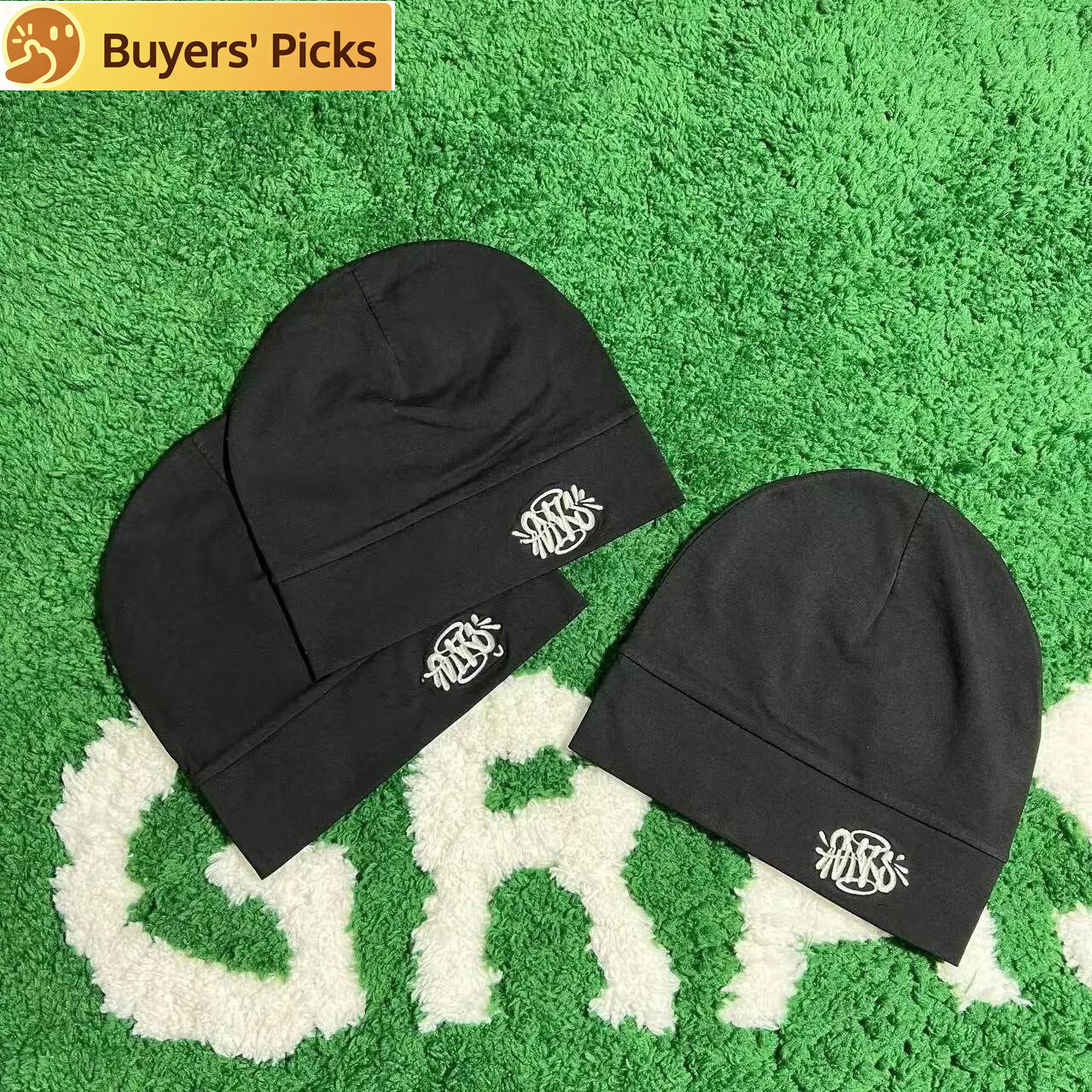 2026 Beanie/Skull Caps Luxury Synaford bunnie Classic Letter Same Style Skull For Men And Women High Quality Cotton UK Winter Fashion Hat