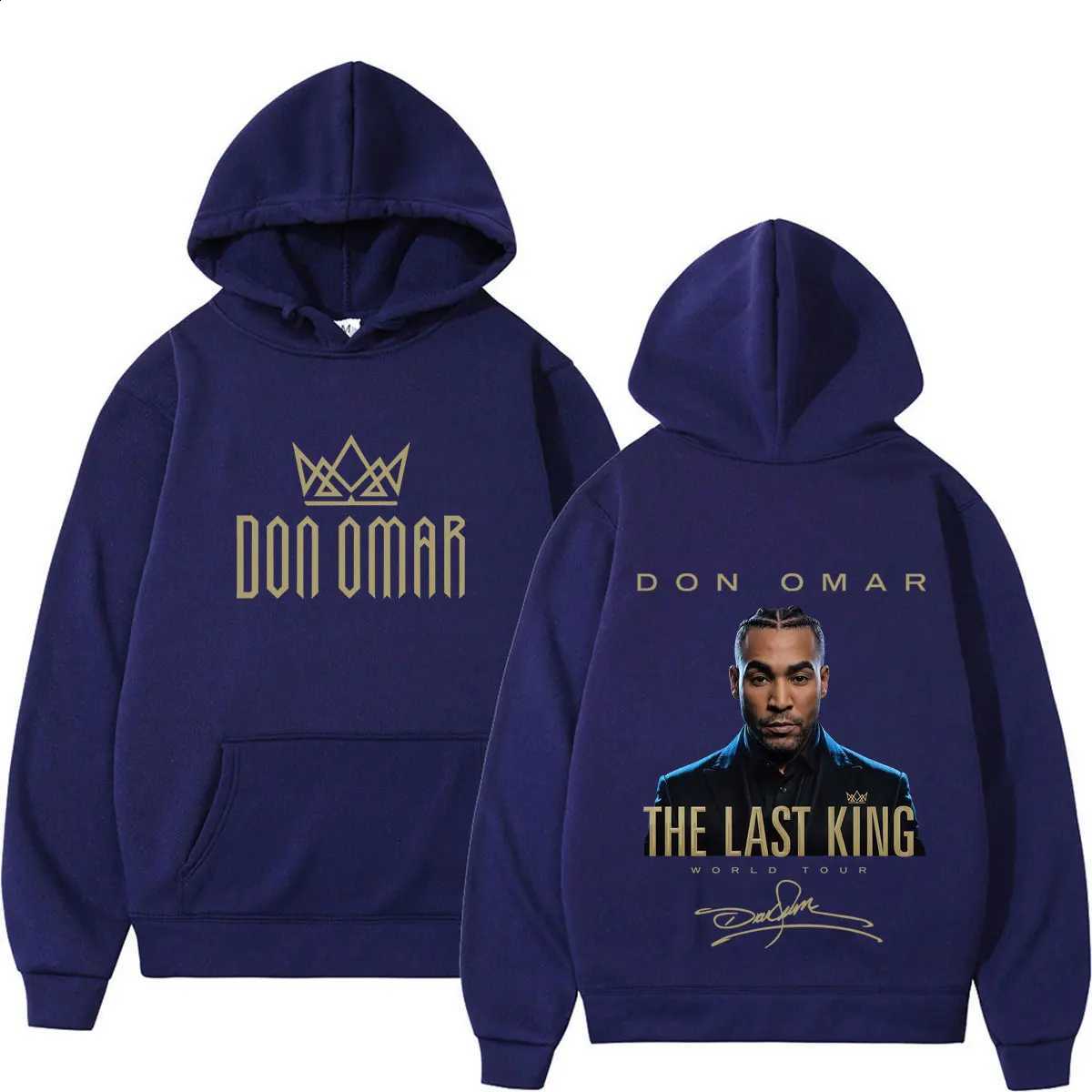 Omar Christmas Don hoodie Rapper The Last King Tour 2026 Print Hoodie Men Women Gothic Punk Sweatshirt Long Sleeves Casual Loose Fashion Pullover C2