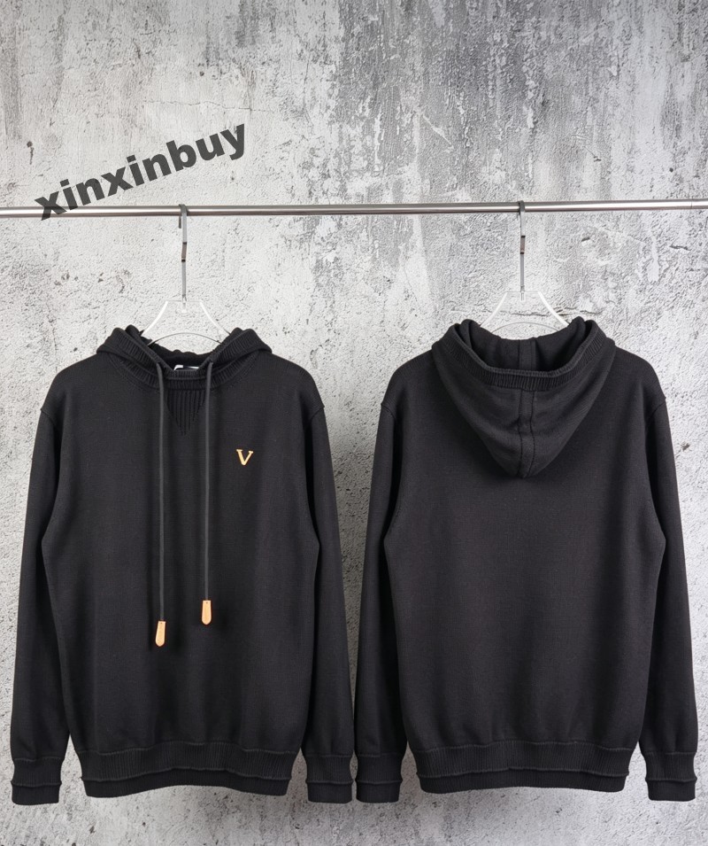 Men Knit Sweatshirt Hoodie Designer Women Paris Letter Embroidery jacquard cotton Long Sleeve Man Paris Street gray black gray red green XS-L