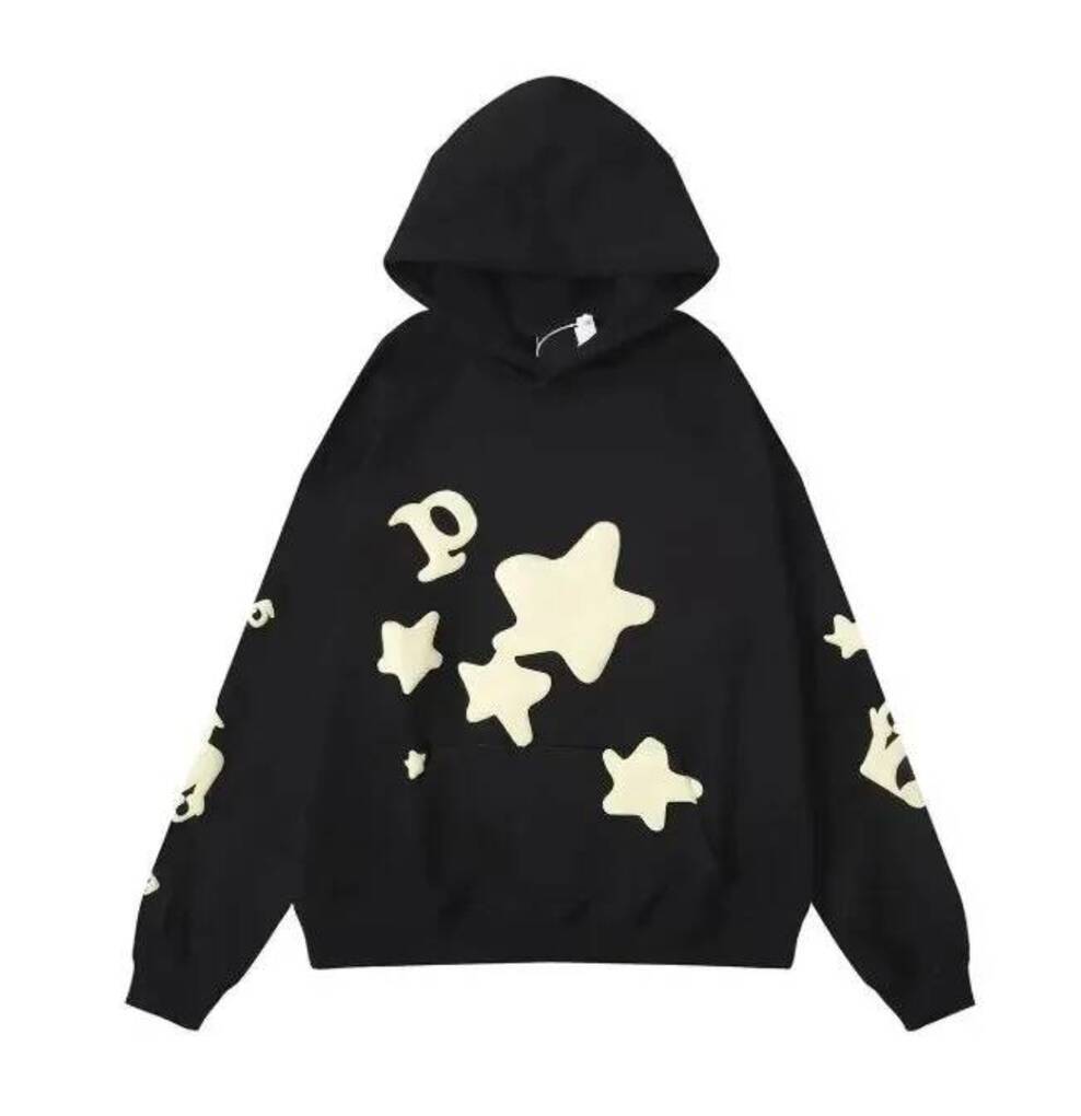 Spider Hoodie Sweatshirts 2026 Puffball Round-Neck Hooded Printed Long-Sleeved Hoodie - Lightweight, Loose-Fitting, Casual Hoodie Casual Brand Jumpe