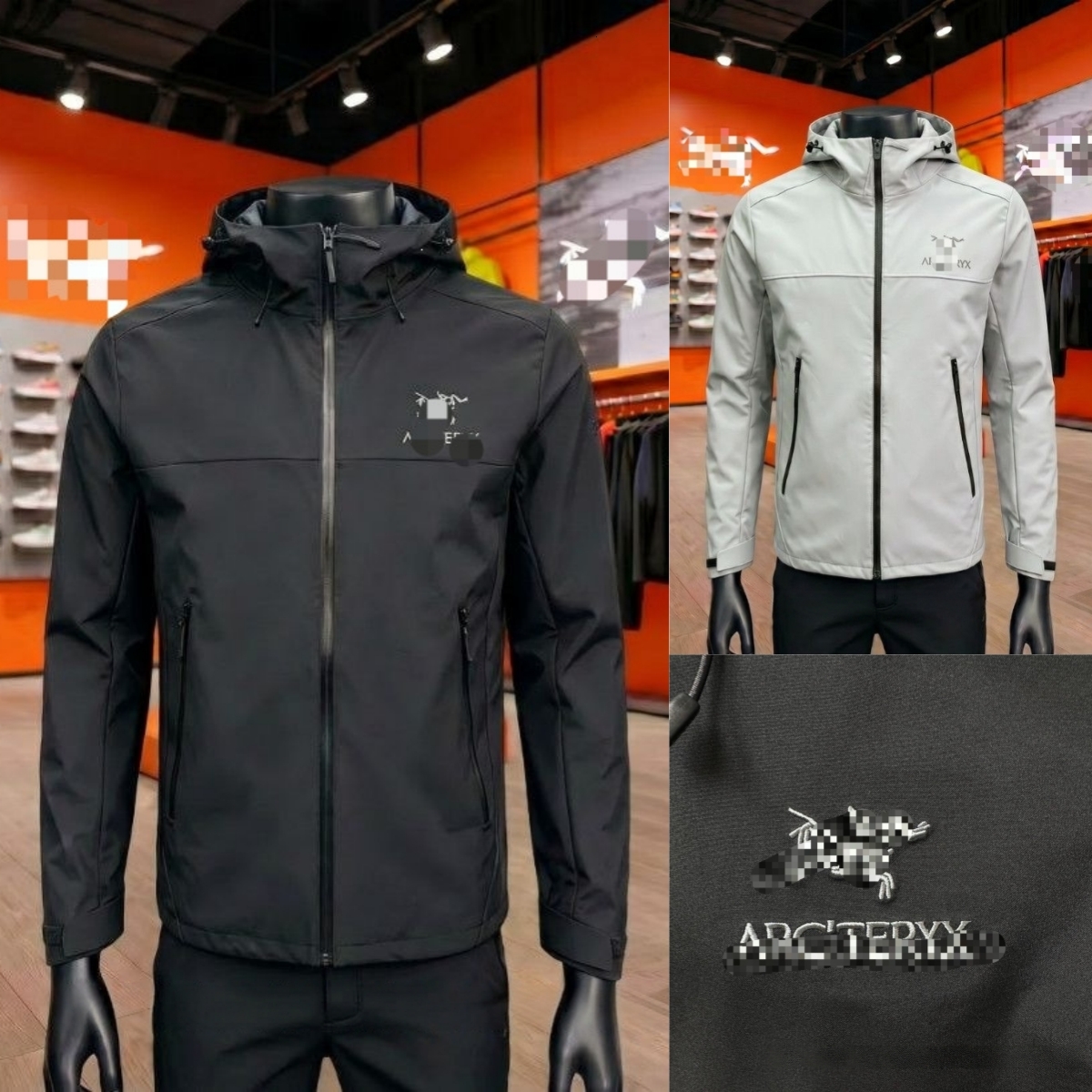 Mbroidered Bird Hardshell Jacket Fitness Top Yoga Jacket Gym Jacket Sports Top Outdoor Running Lightweight Single-layer Outdoor Hiking Travel Unisex