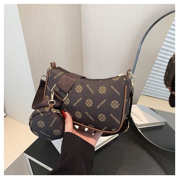 This Year's Trendy And Stylish Printed Shoulder 2025 Niche Design, Versatile Ins Small Square Bag, Korean Style Women's Bag TB BHULAMTE
