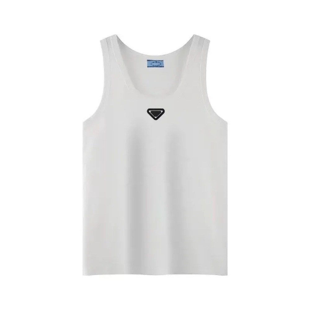 Mens Designer Vest Tshirt Summer Slim Fit Breathable Sweat Absorbing Black Sports Underwear Vest Fashion Mens Clothing