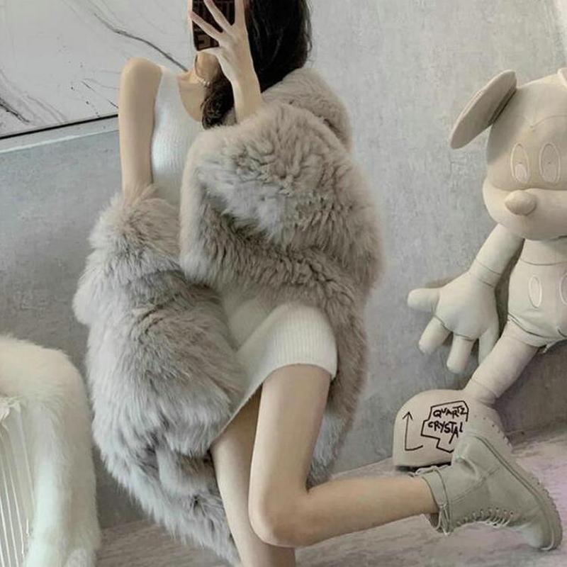 New Arrival Womens Hooded Short Outerwear Long Sleeve Loose Boxy Cut Stylish Jacket For Daily Outings And Social Gatherings