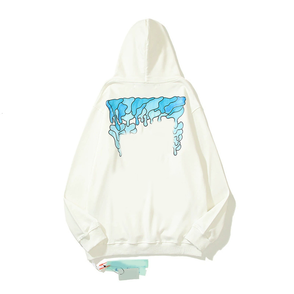 Off White Hoodie Men's Designer Hoodie High Quality Street Round Neck Arrow Letter Graphic Printed Sweatshirts Autumn Casual Comfort Loose Off