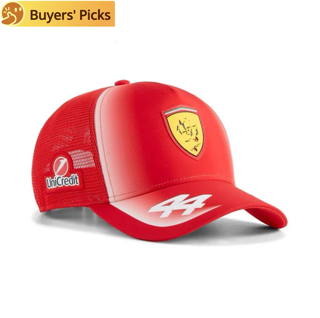 wholesale Gorra Scuderia Ferraris 2026 Charles Leclerc Roja F1 Racing cap Lewis Hamilton Designer Baseball Men Brand Snapback Womens Denim Splicing