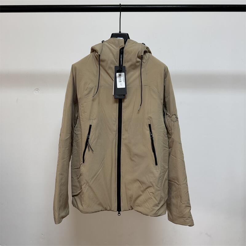 Men CPP Long Sleeves Thick Warm Hooded cotton Jacket Single Lens Armband Zipper Cardigan Jacket Coat