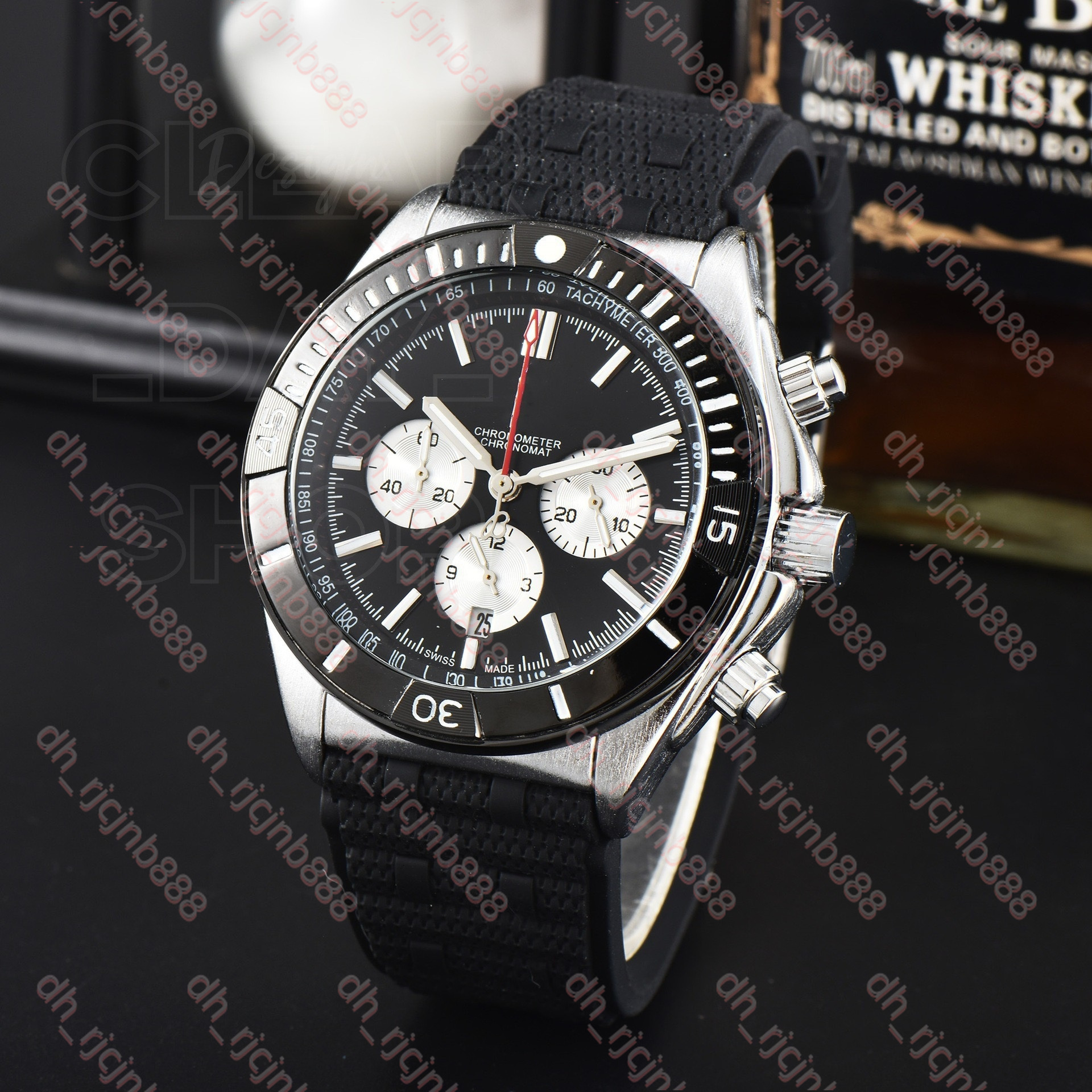 Brbreilwatch Men Designer Luxury Brand Watch Man Classic High-End Fashion Watch Steel Strip Casual Business Breils Watch Automatic/Quartz Movement W