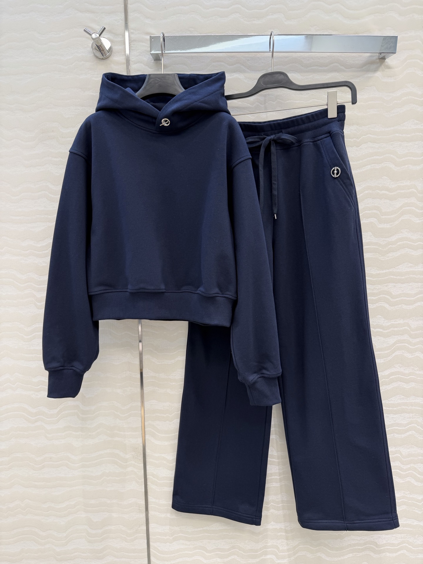 Milan Runway Two Piece Pants 2026 New Autumn Winter Fashion Designer Women's 2 Piece Sets Brand Same Style Tracksuits 0916-10