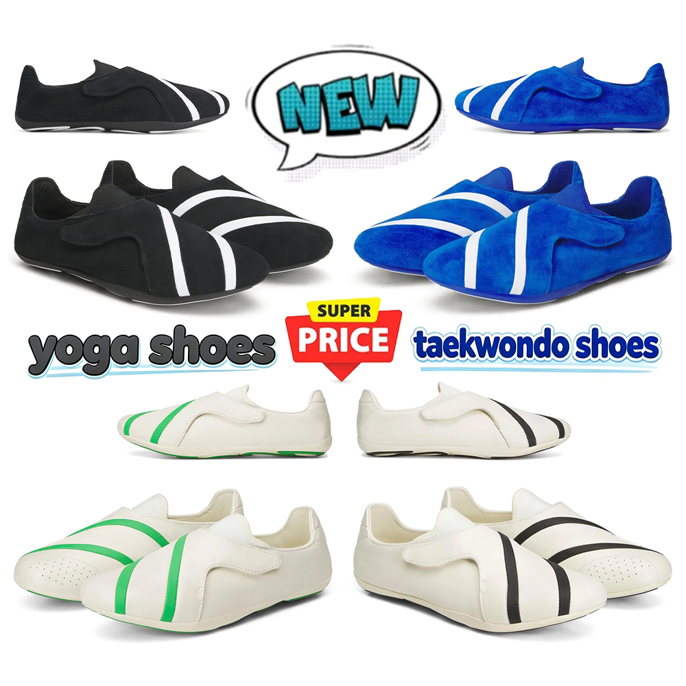 Loafers Vario Flat Earther x Pharrell Williams Ballet Flats Heels Designer Luxury Womens Mens Blue Suede White Black Green Leather Runners Classic L