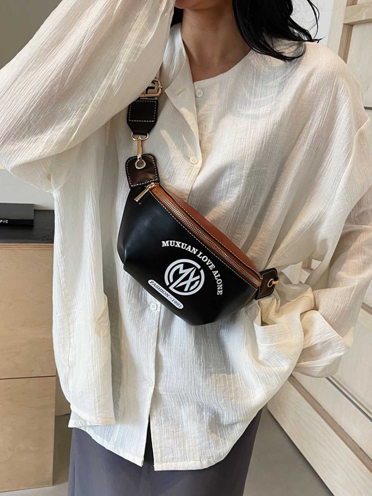 Korean-Style Women's Chest 2026 New Model Versatile Simple Small Commuter Shoulder For Outings And Travel Crossbody Bag TB BHULAMTE