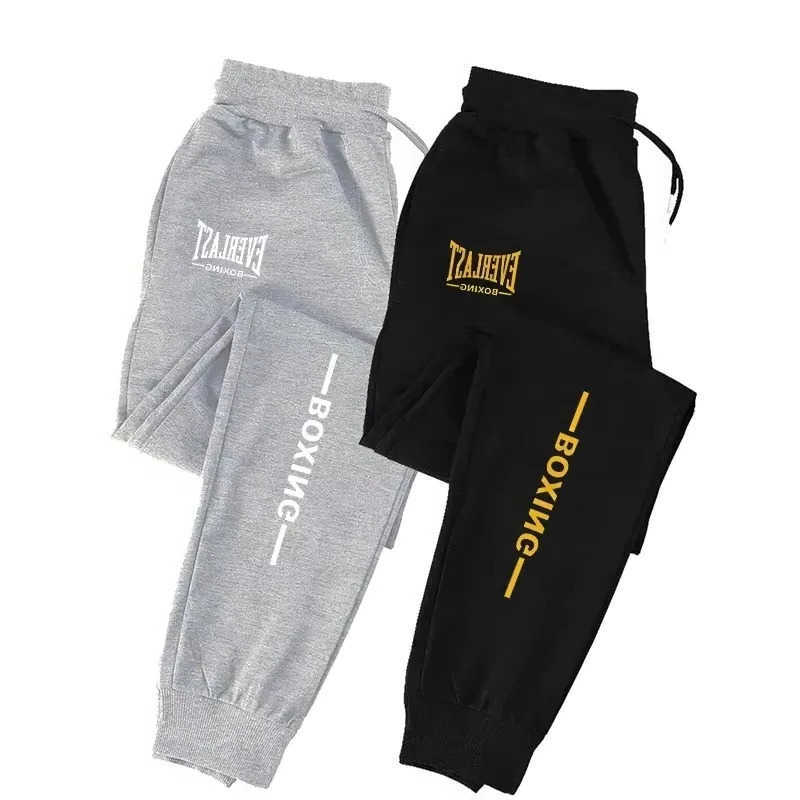 Elastic Mens Joggers Ankle-Tight Training Sports Pants For Daily Running And Weightlifting Exercise D260916