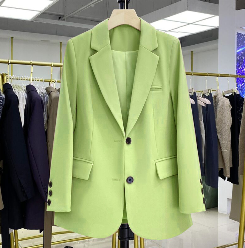 Adele379 Nouveau costume professionnel haut de gamme pour femme, élégant et stylé, jeune et beau.