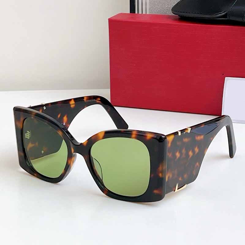 Designer Sunglasses Vintage Cat-eye Eyewear For Women SL M119F Acetate Frame Smoke Grey Lens Oversized Wide Letter Plaque Detail UV400 Shades Leisur