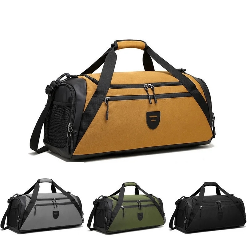 40L Sport Fitness Bag Dry Wet Separation Gym Bags for Men Women Outdoor Hiking Camping Travelling Yoga Fitness Bags 260915