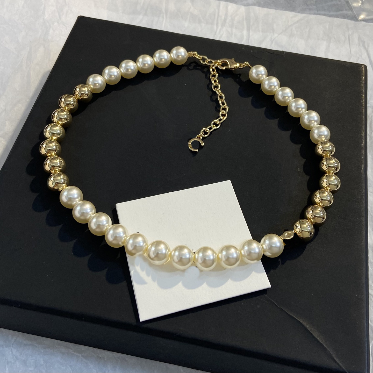 Designer leather Chokers Pendant Necklace C High Quality Luxury Letter Style with Diamonds Pearls Fashionable Gift for Women CC fgjh76gh