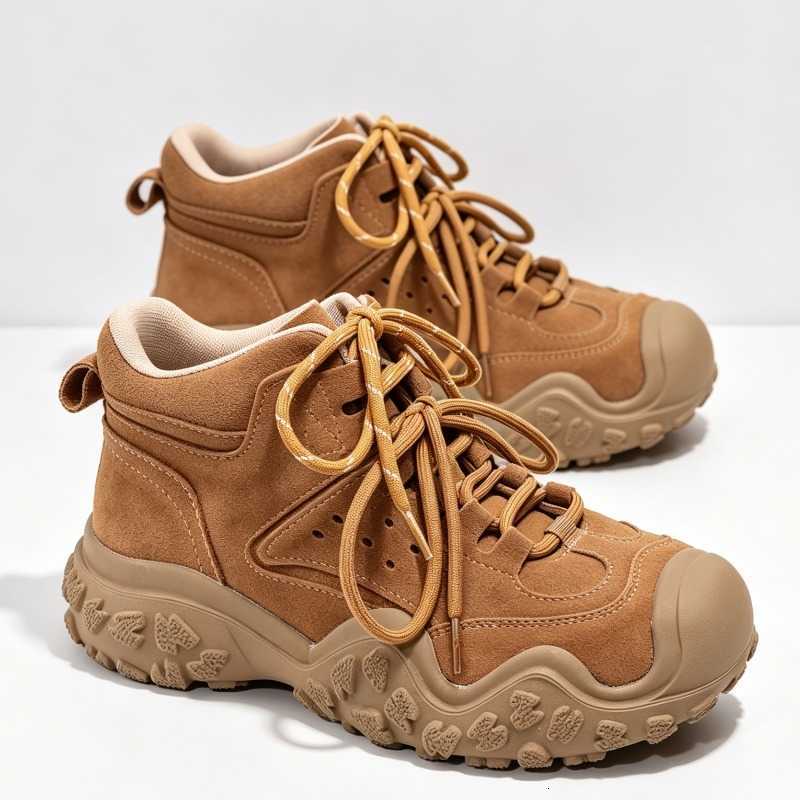 Patchwork Leather Ankle Boots Women fashion Round Toe Non-slip Platform Boots for Ladies Winter Warm Women's Flat Shoes D260916