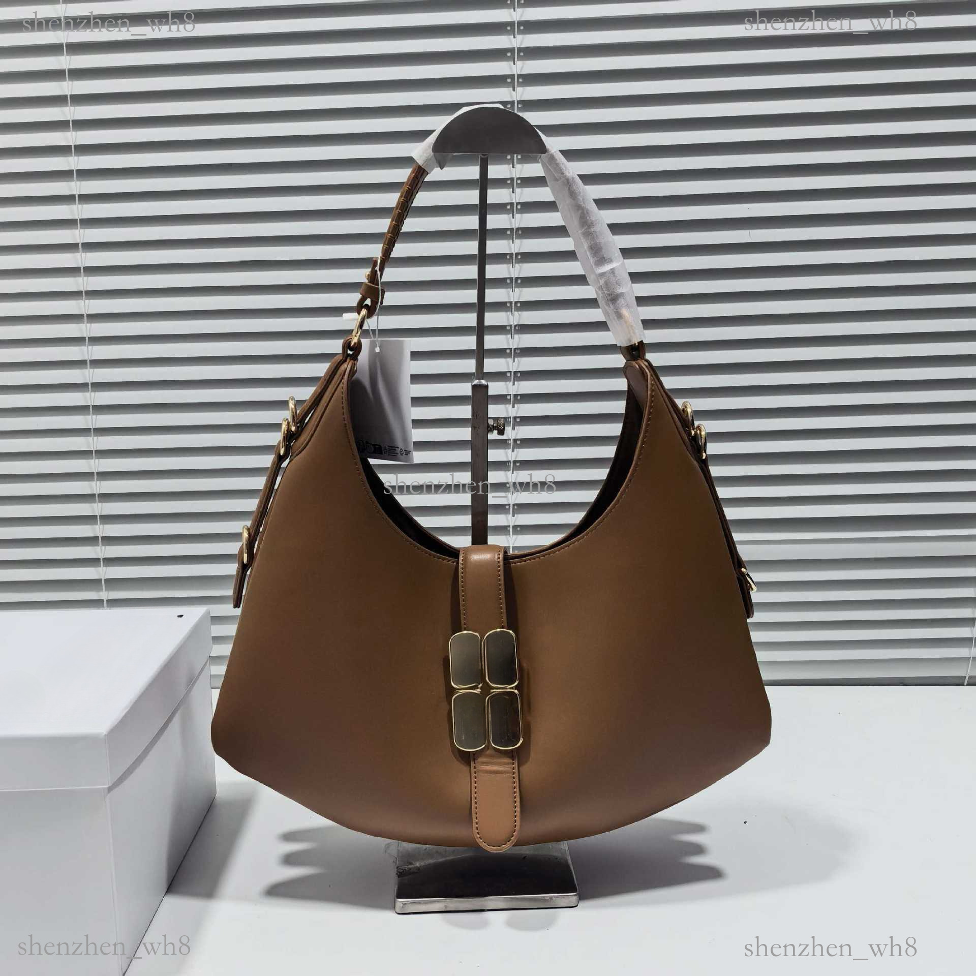 High-end 2026 new model GANNIIBAGS women's bag summer exquisite and sophisticated ganniibags metal buckle Kat handbag, shoulder and underarm ba