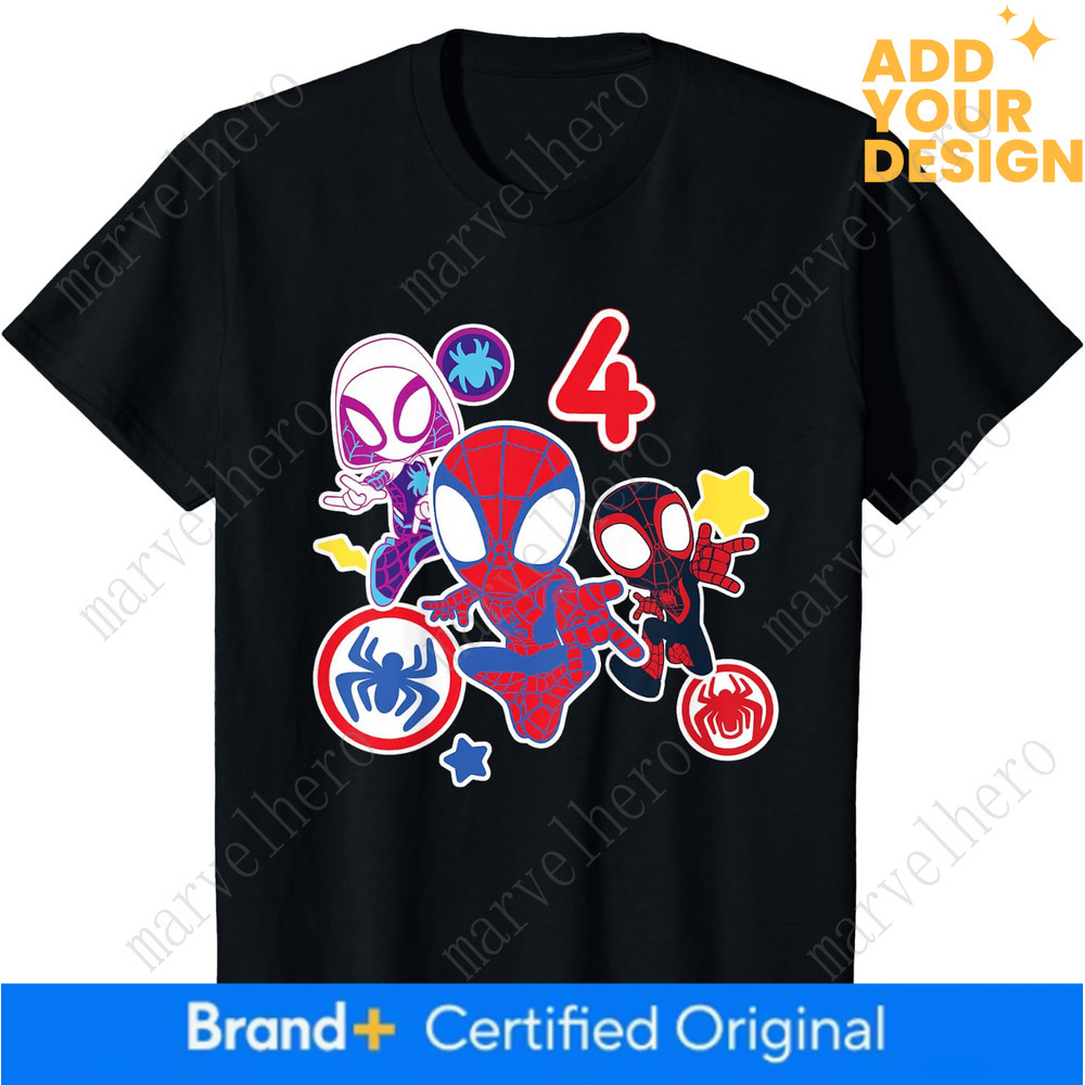 Spidey And His Amazing Friends Year Old Birthday T Shirt