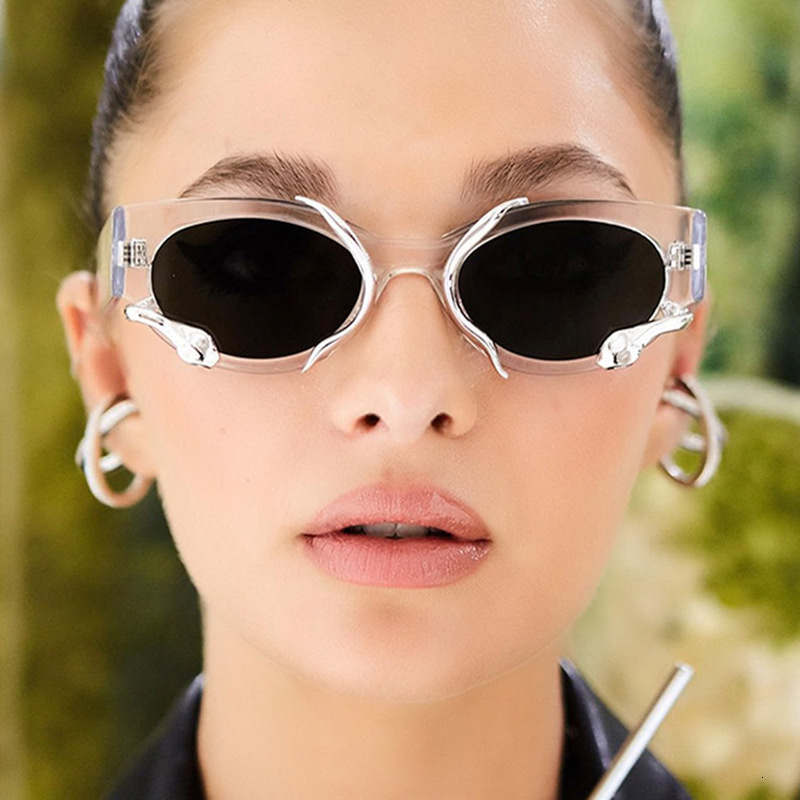 Luxury Cat Eye Sunglasses Women Brand Designer Fashion Small Frame Sun Glasses Female Hip Hop Retro Shades Mirror Gafas De Sol J260916
