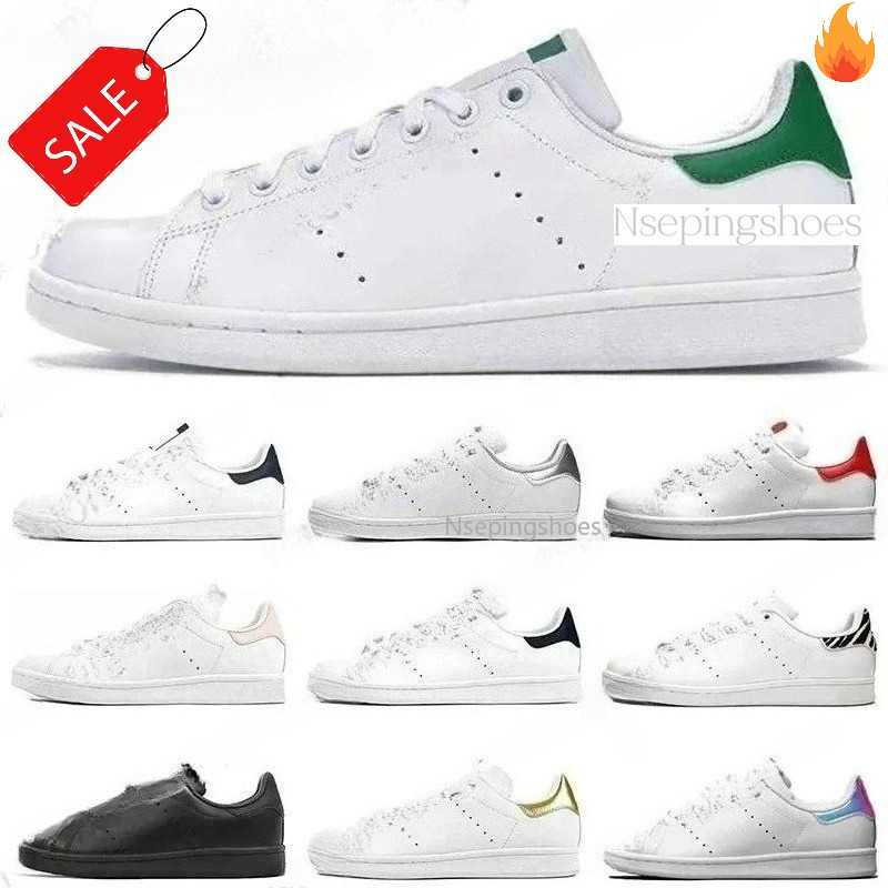 FREE SHIPPING FREE SOCK stan smith designer casual shoes top quality for women Black Pink Blue mens sneakers trainers sports