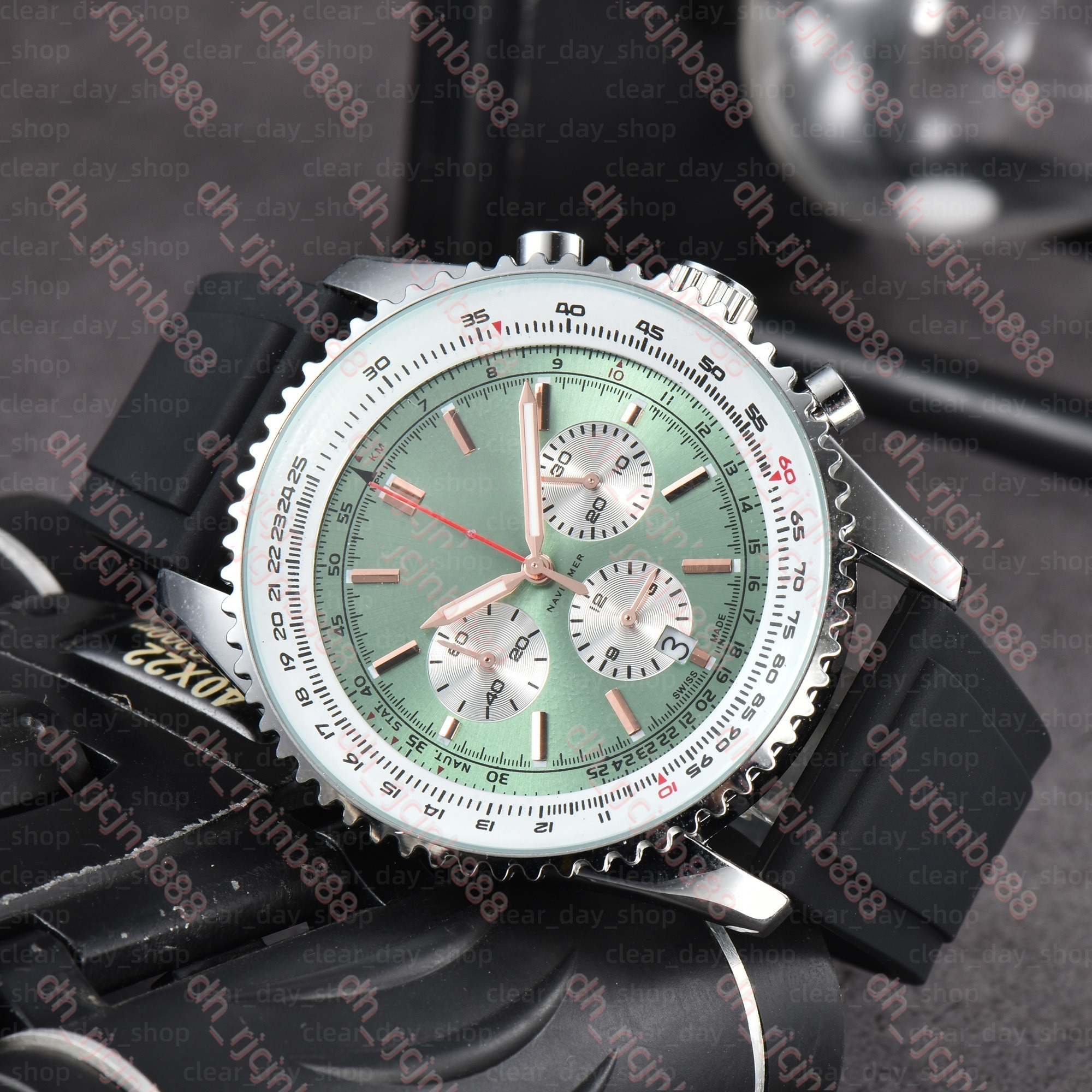 AAA Brbreilwatch Luxury Men Classic Fashion Br Watch Designer Watch High Quality Automatic/Quartz Movement Battery Stainless Steel Strap Watch 1ea