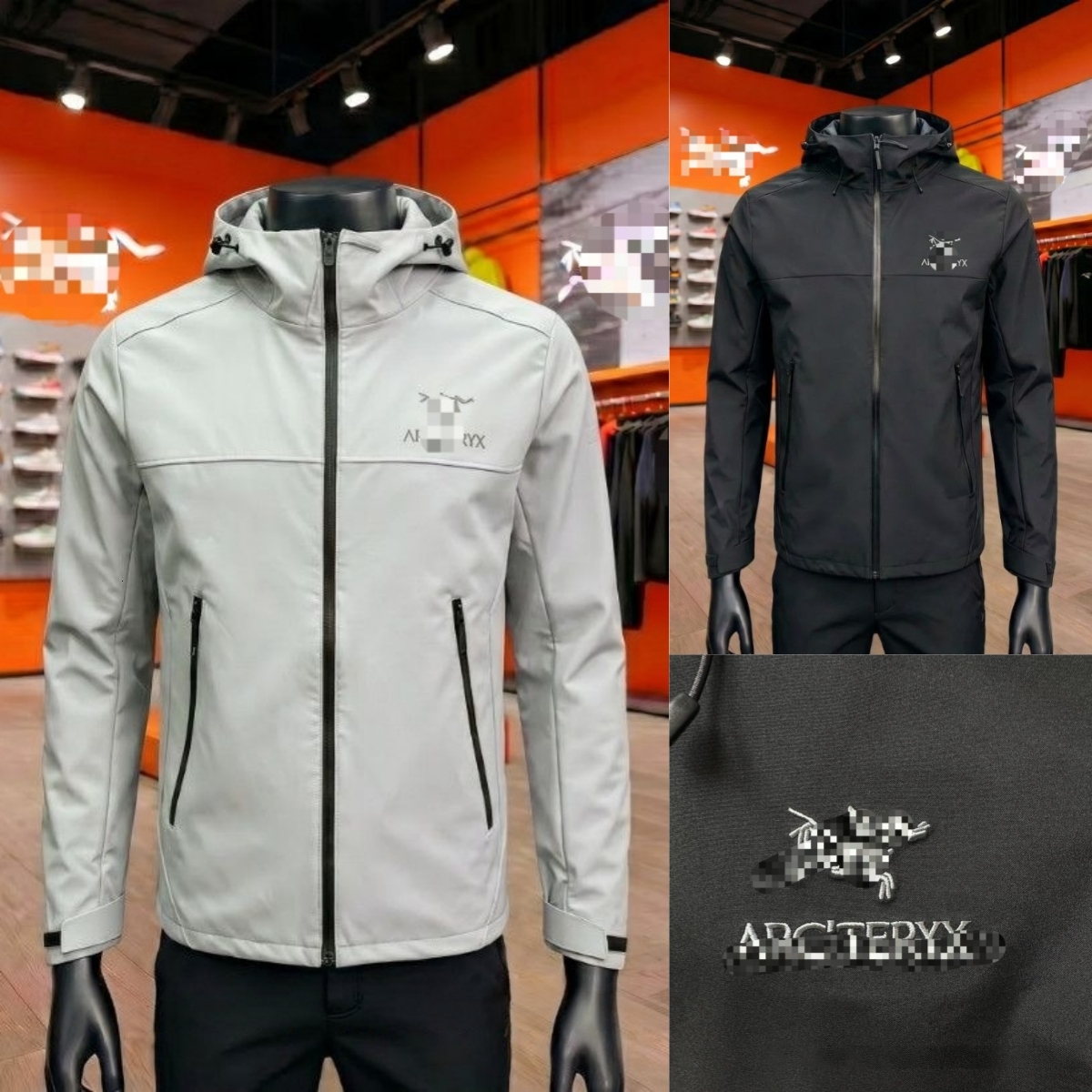 Mbroidered Bird Hardshell Jacket Fitness Top Yoga Jacket Gym Jacket Sports Top Outdoor Running Lightweight Single-layer Outdoor Hiking Travel Unisex