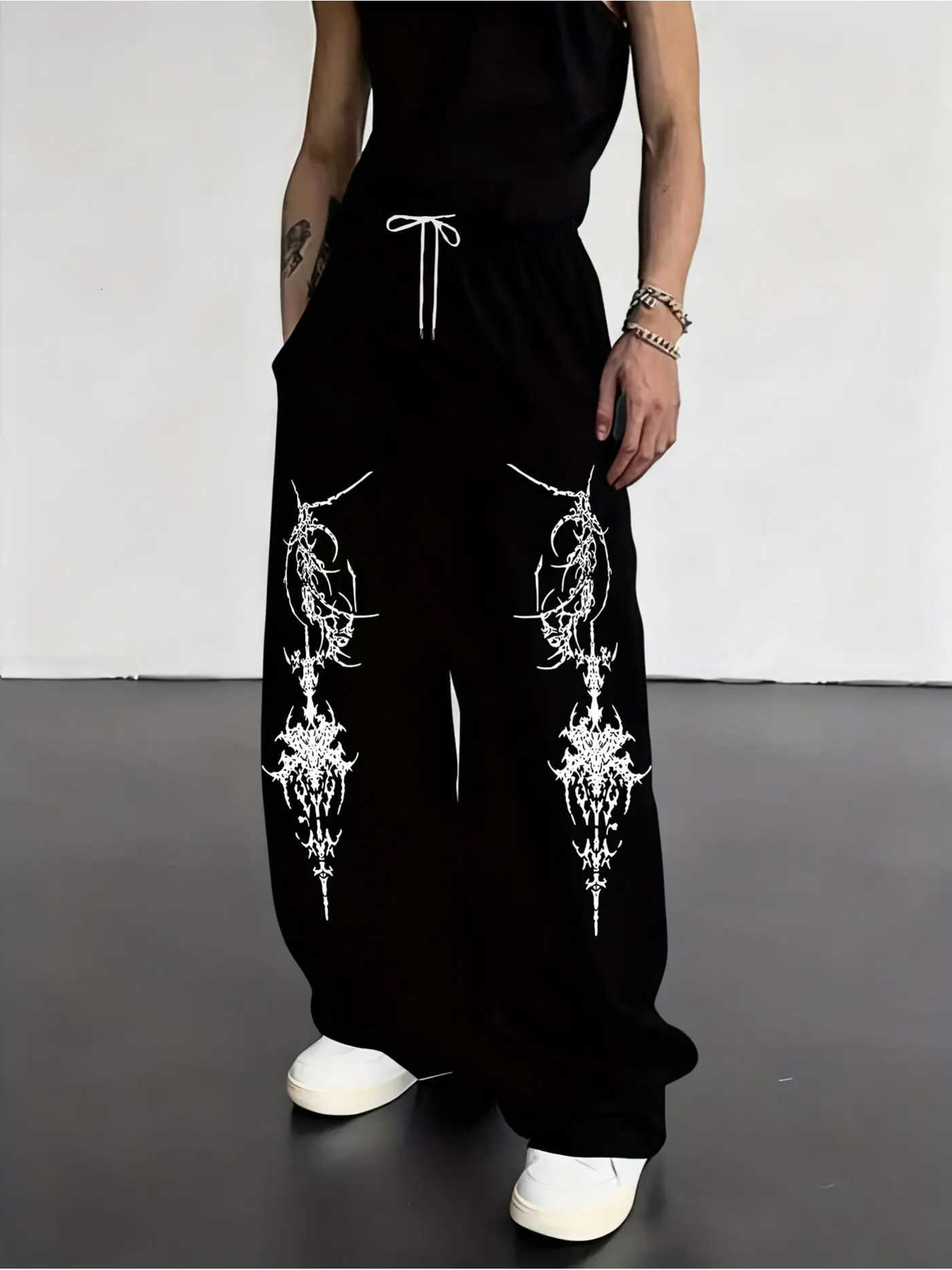 Fashion 2026 Hot Selling Summer New Cool Gothic 3D Printed Outdoor Sports Casual Pants Hip-hop Street Wear Loose Pants Large D260916