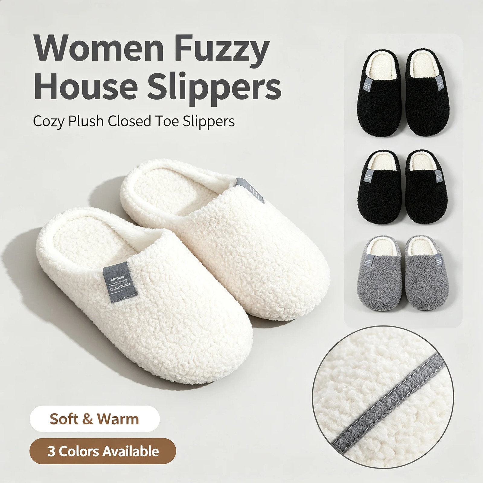 MenS Home Slippers Soft Easy Sole Lightweight Fashion Indoor Floor Autumn Winter Fluffy Elegant Preppy Warm 260917