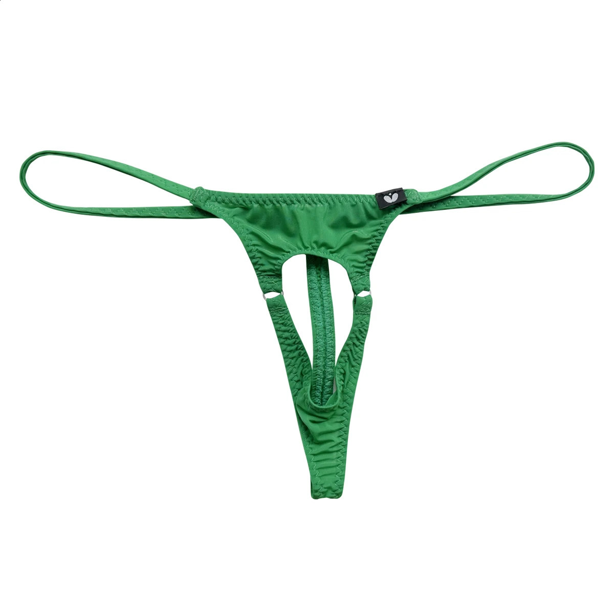 No Cover Mens Underwar Hollow Out Thongs With Ice Silk Thin Pure Desire Low Waist Sexy Mens Bed Elastic Thongs 260916