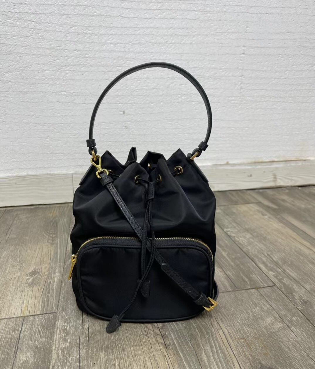 Luxury Bags Re Imported Recycled Nylon Bucket Handbag Hot Selling BAOLUOMINGPIN