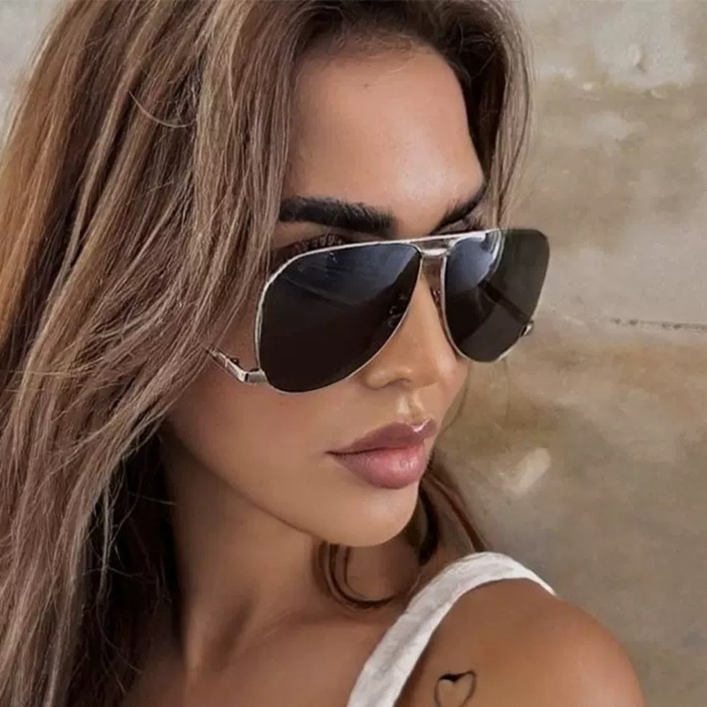 Y2K Cool Lightweight High Street Elite Outdoor Sunglasse New Pilot Sunglasses Unisex Polarized Sun Protection Driving Glasses Fashion Trend