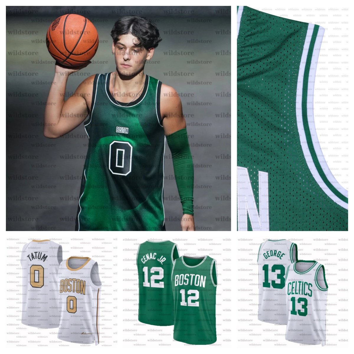 Celticses 2026-27 New Specter Edition Basketball Jerseys Luka Garza Hugo Gonzalez Ron Harper Jr. Sam Hauser Payton Pritchard Custom Stitched