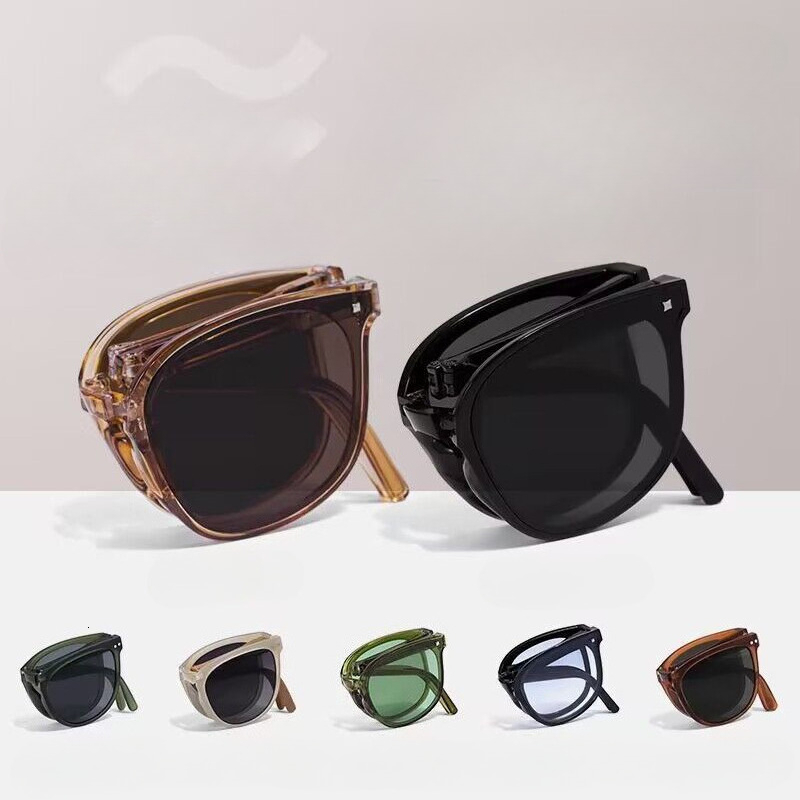 Folding sunglasses, portable, ultra light sun UV protection, sunglasses for both men and women 26Y0916