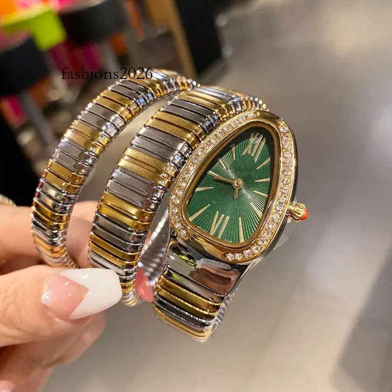 High Quality Bvf Watches Women Ladies Designer Women Quartz Bracelet Bvlgaari Snake Shaped Luxury Dia Automatic Vintage Bvlgariwatchs Watch Men Clas