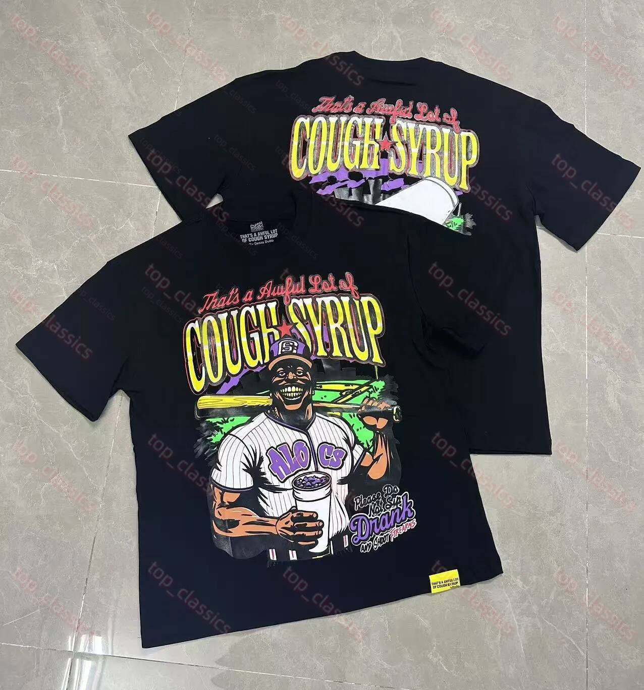 Designer Awful Lotta Cough Sryup Shirt Men Thats A Awful Lot Of Caugh Syrup Shirt Summer Shirts Graphic Tee Y2k Shirt Women Street T Shirt Hip Hop O