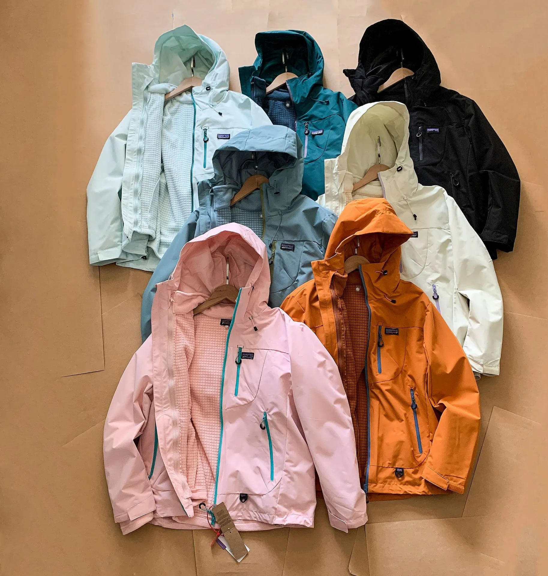 26ss patagniasly fleece jackets Designer Mens jackets women jacket Thick warm down Classic Retro autumn winter couple models lamb cashmere coat pull